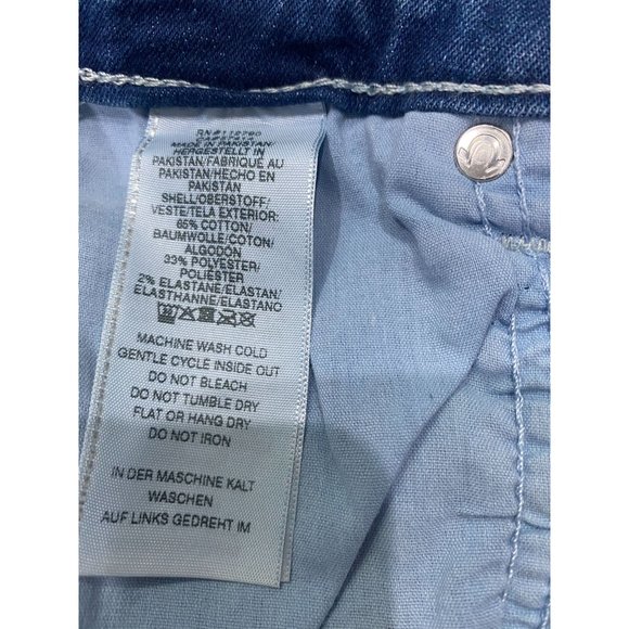 True Religion Billie Jeans Midrise Straight Light Wash Size 28 - Picture 11 of 12